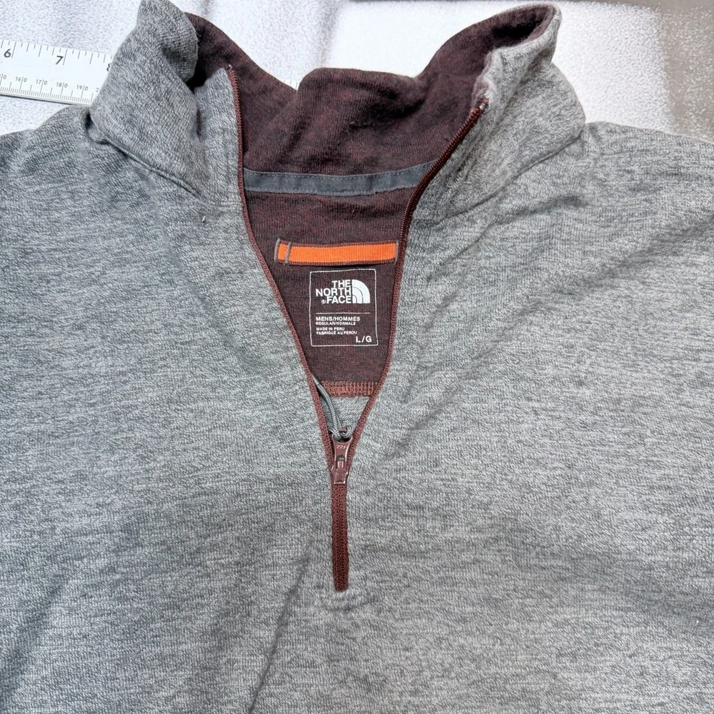 The North Face Men’s sz Large Quarter Zip Pullover Sweater A47